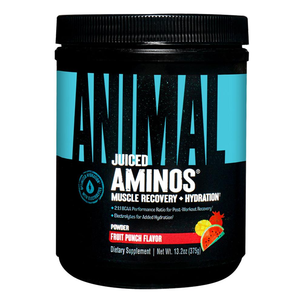 Universal Nutrition - Animal Juiced Aminos Powder - Fruit Punch Flavor - 375 Grams