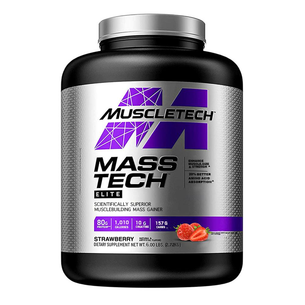 MuscleTech Mass Tech Performance Series - Strawberry - 6 lbs