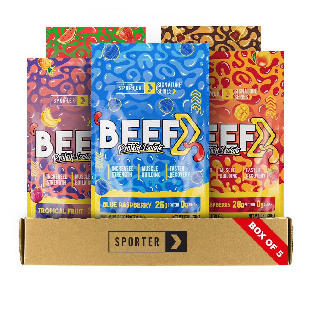 Sporter - Beef Protein Isolate Sachet - Pack of 5