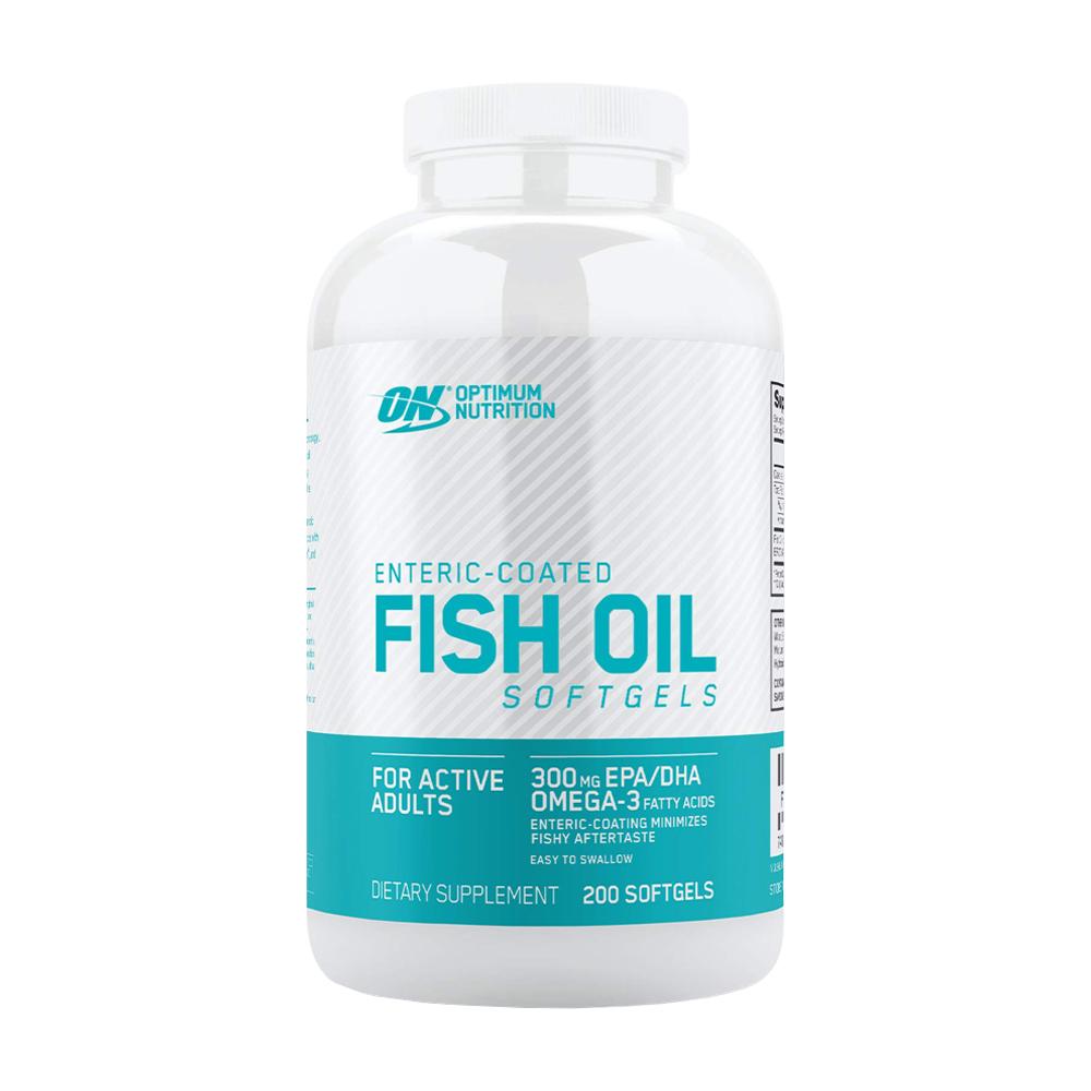 Optimum Fish Oil Softgels - Unflavored - 200 Softgels