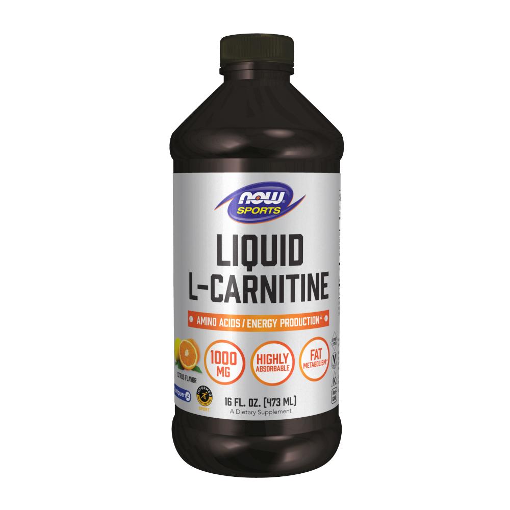 Now - Liquid L-Carnitine - Citrus - 16 FL OZ