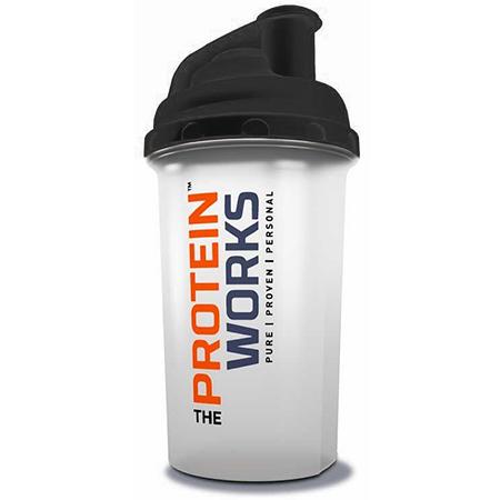 The Protein Works - Protein Shaker with Mixerball - Black