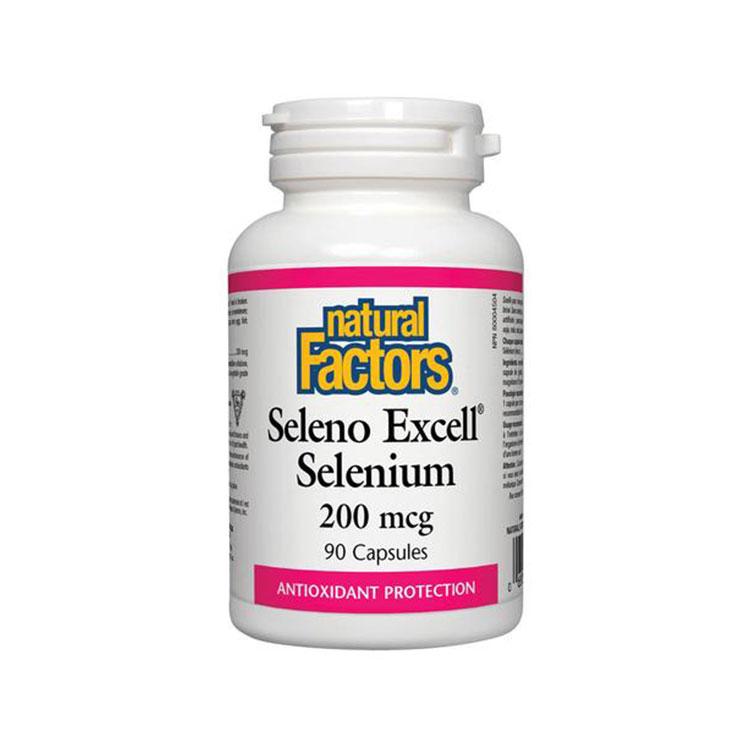 Natural Factors - Seleno Excell Selenium 200 mcg - 90 Capsules