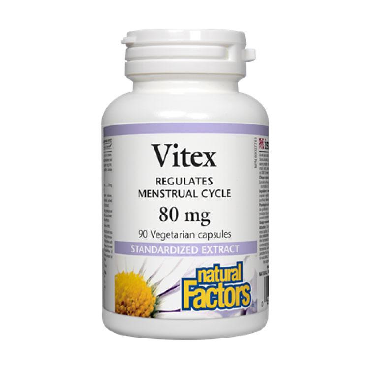 Natural Factors - Vitex Menstrual Cycle - 90 Vegetarian Capsules