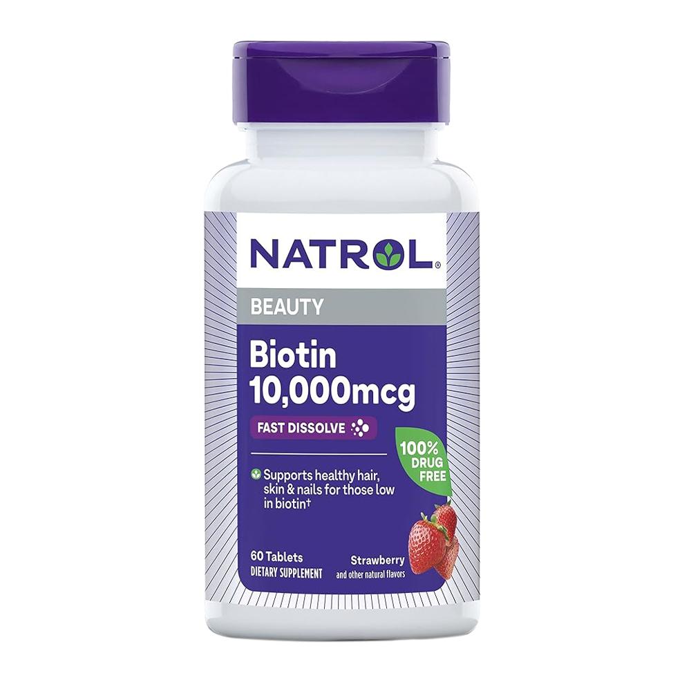 ناترول - بيوتين 10.000 ميكروغرام سريع الذوبان