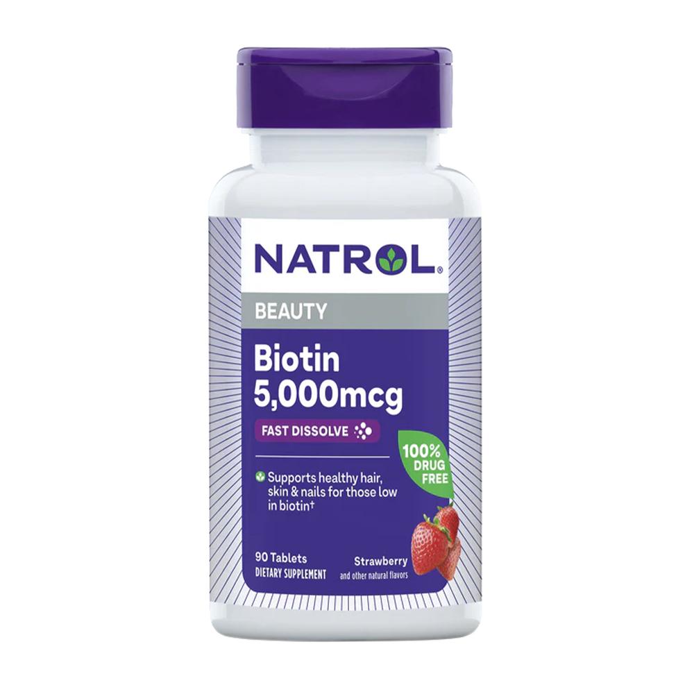 Natrol Biotin 5000mcg Fast Dissolve