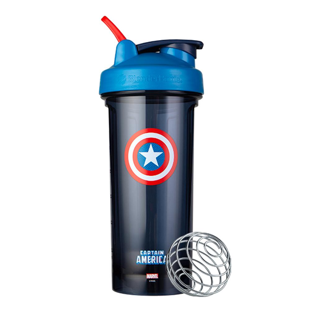 BlenderBottle - Captain America Shield - FC Blue - 28 OZ