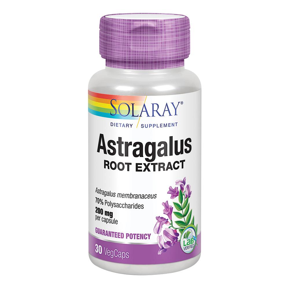 Solaray - Astragalus Root Extract - Unflavored - 30 VegCaps