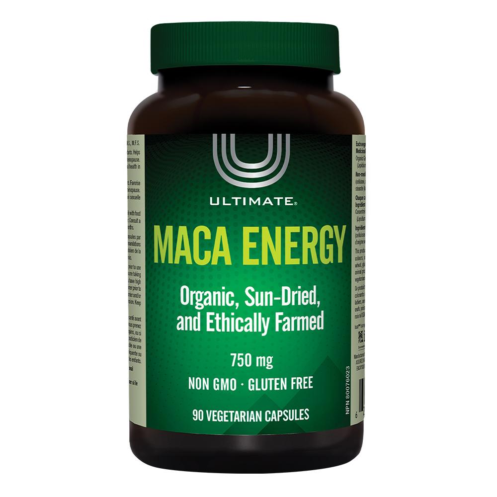 Ultimate - Maca Energy 750 mg - Unflavored - 90 Vegetarian Capsules