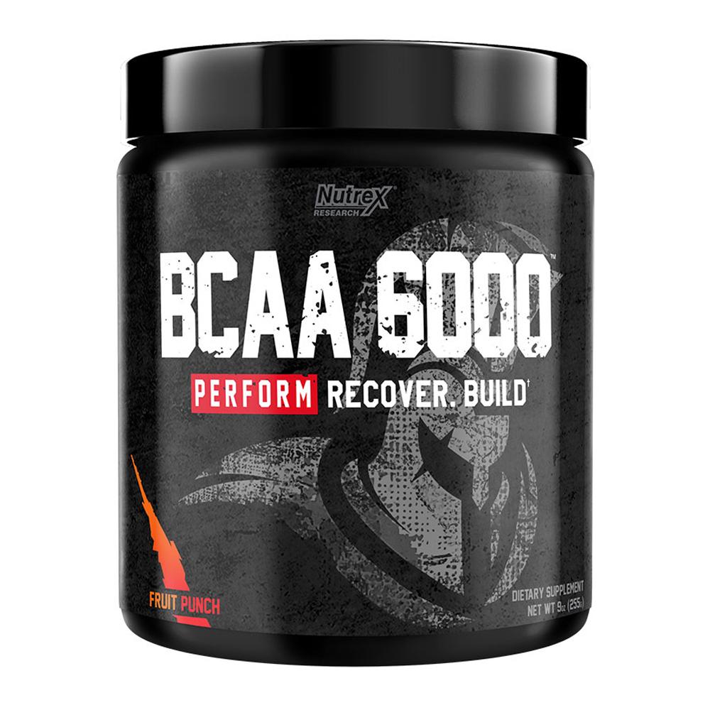 Nutrex Research - BCAA 6000 - Perform.Recover.Build - Fruit Punch - 30 Servings