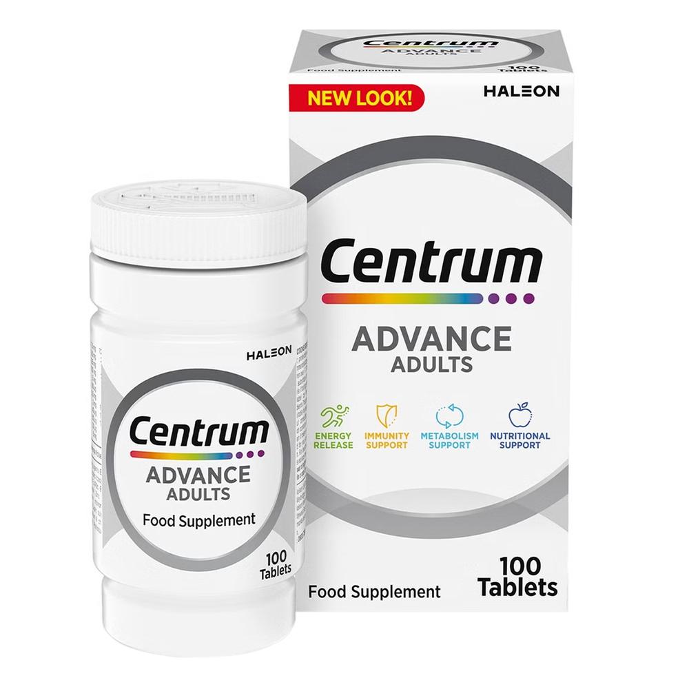 Centrum Advance MultiVitamin - 100 Tablets