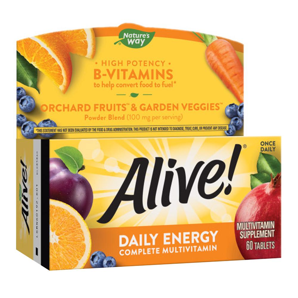 Natures Way - Alive! Daily Energy Complete Vitamin