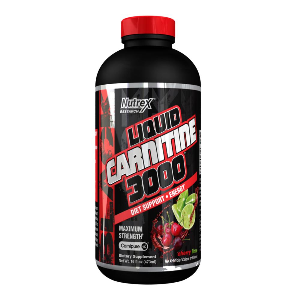 Nutrex Research - Liquid Carnitine 3000 - Cherry Lime - 16 fl oz