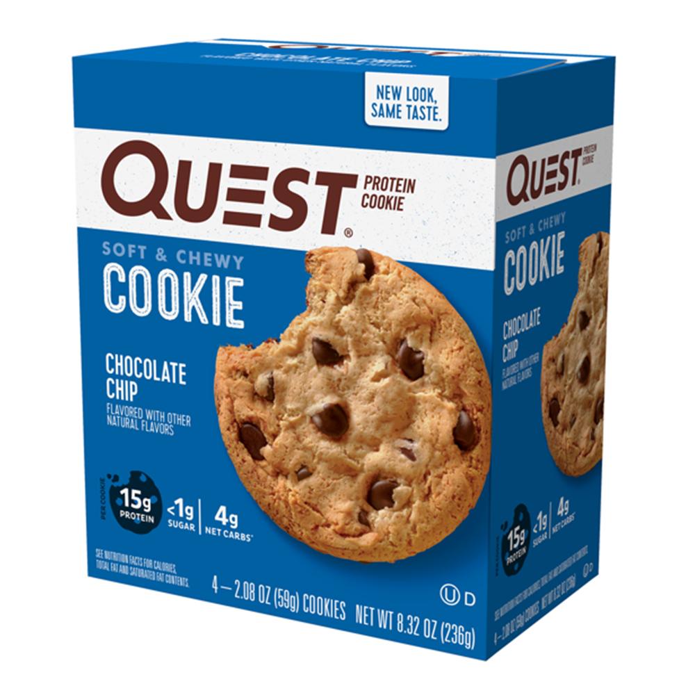 Quest Nutrition - Protein Cookie - Chocolate Chip - Box Of 4