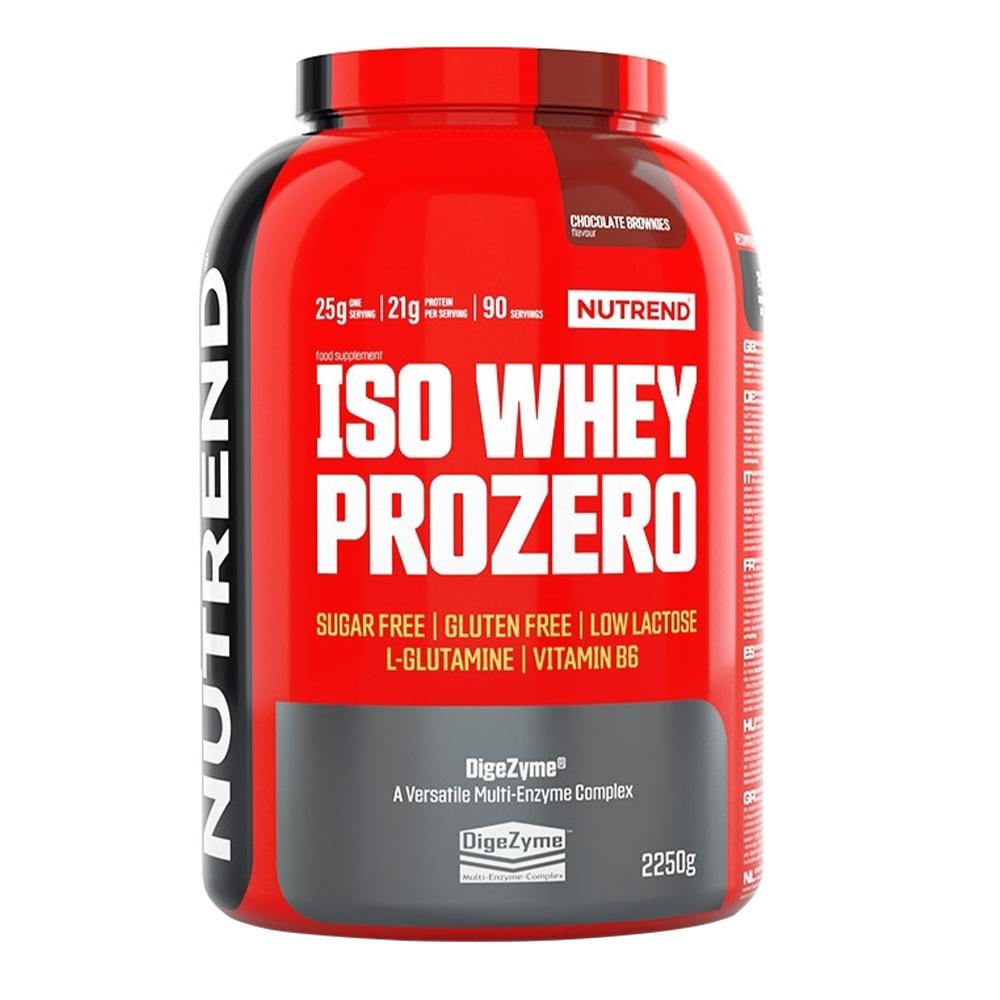 Nutrend - ISO Whey ProZero Powder - Chocolate Brownies - 2250 g