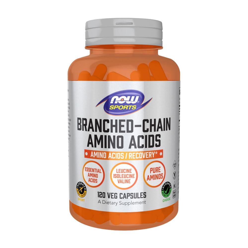 Now Sports - Branched-Chain Amino Acids - Unflavored - 120 Veg Capsules