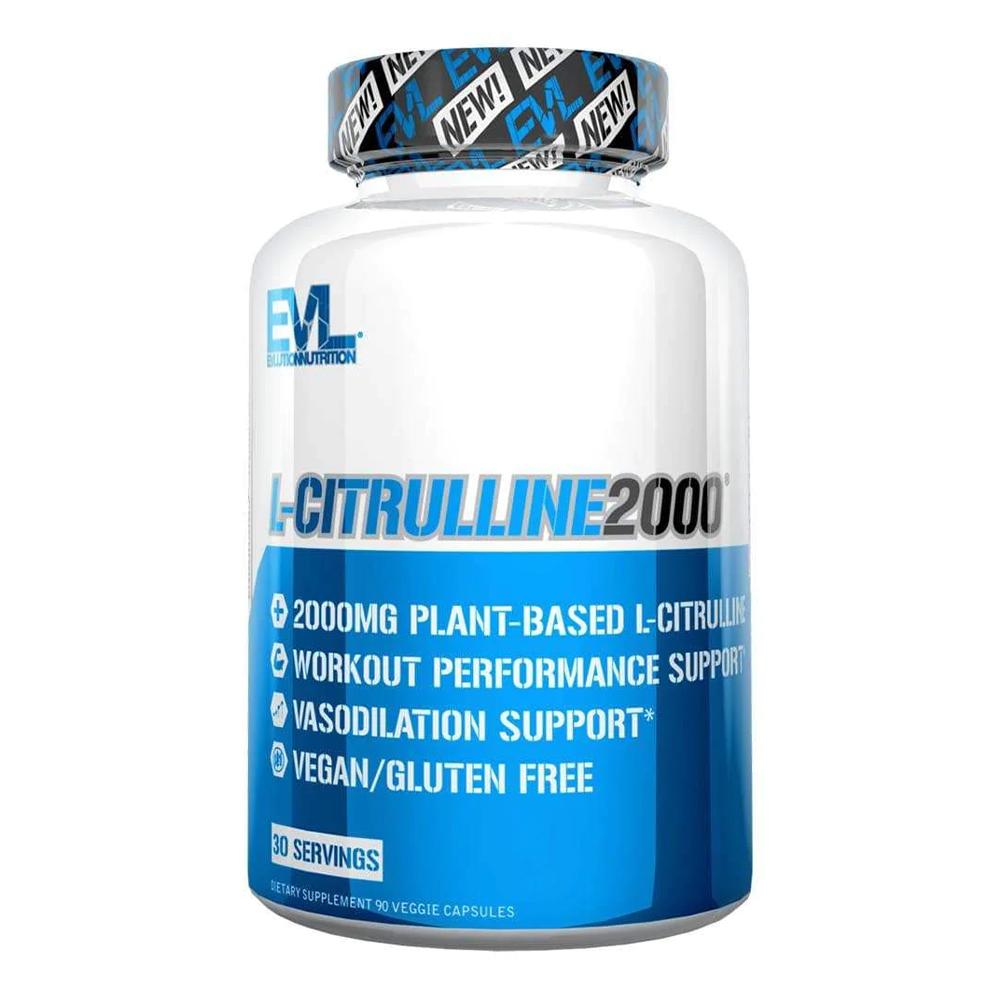 EVL Nutrition - L-Citrulline 2000 - Unflavored - 90 Veggie Capsules