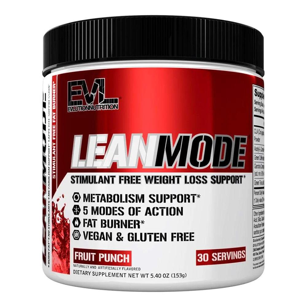 EVL Nutrition - LeanMode Powder - Fruit Punch - 30 Servings