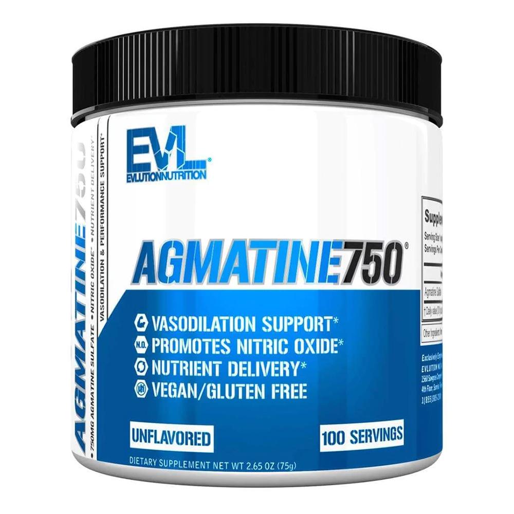 EVL Nutrition - Agmatine 750 Powder - Unflavored - 100 Servings