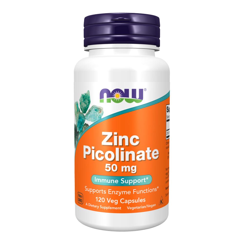 Now Foods - Zinc Picolinate 50 mg - not flavored - 120