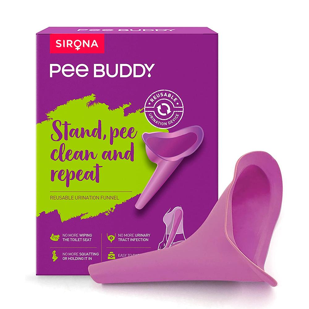 Sirona - Pee Buddy - Stand, Pee, Clean And Repeat - Reusable Urination Funnel - 1 Pack