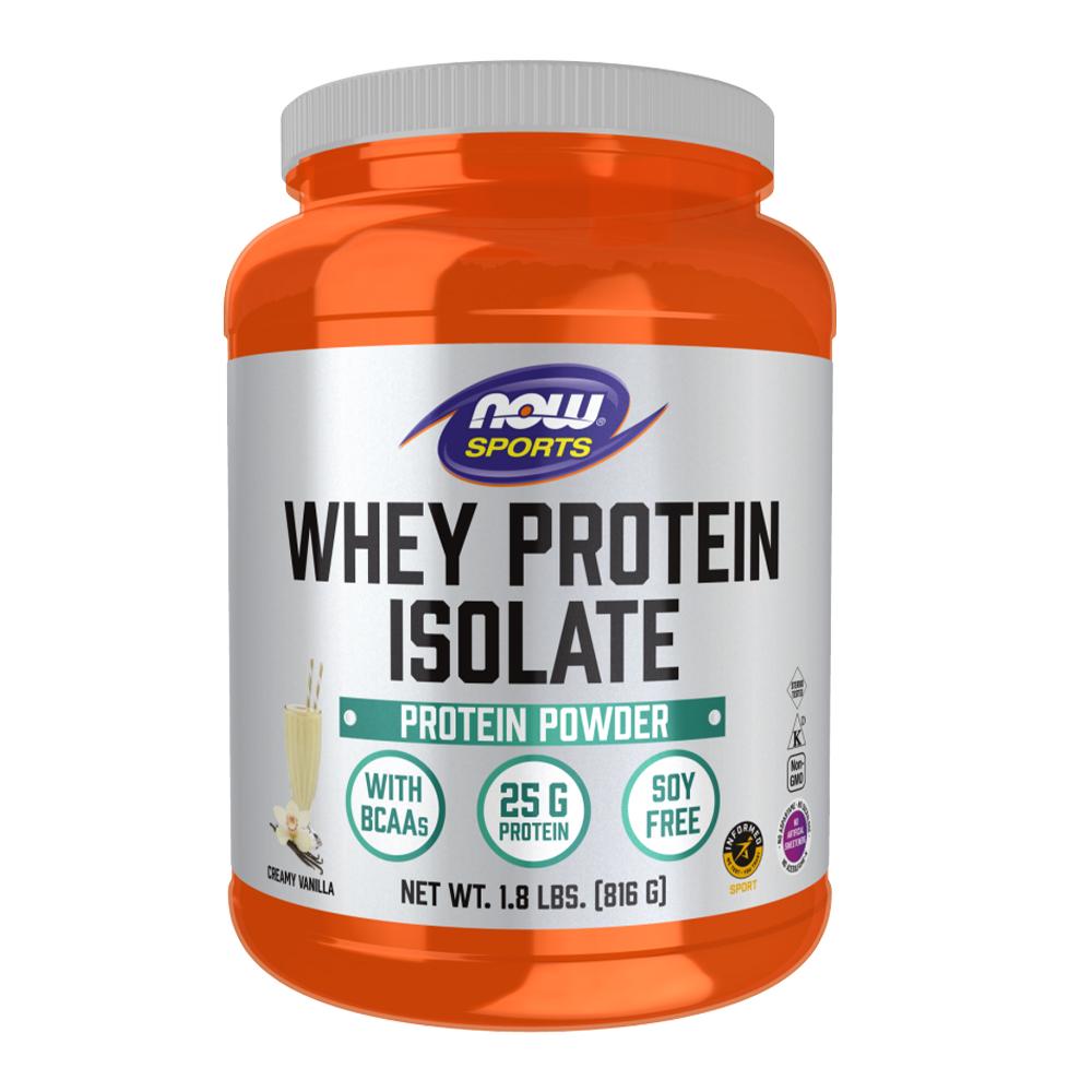 Now Foods - Whey Protein Isolate Pure - Creamy Vanilla - 1.8 lbs