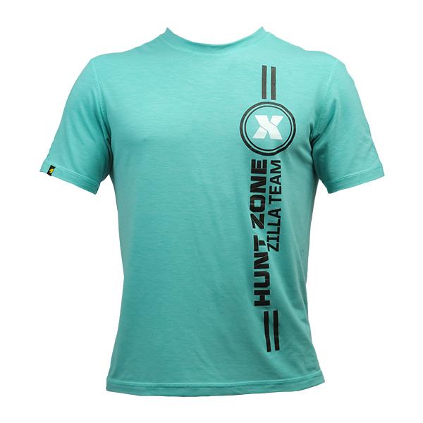 Zilla USA - T-Shirt Hunt Zone - Light Turquoise - Medium