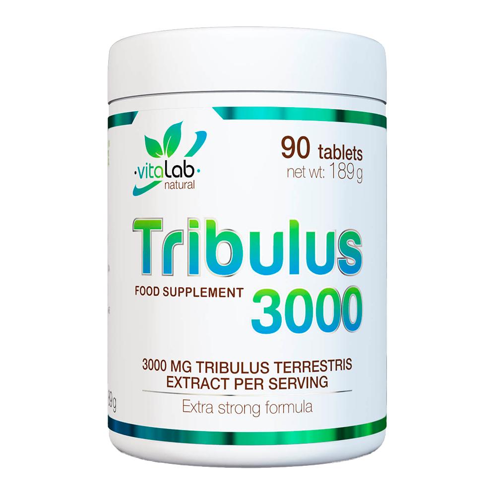 VitaLab Natural - Tribulus 3000 - Not Flavored - 90 Tablets