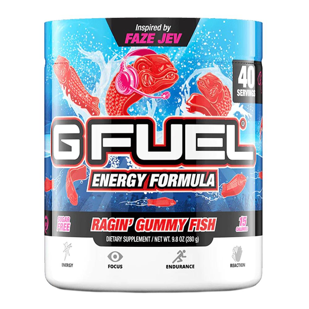 G Fuel - Energy Formula  - Ragin' Gummy Fish - 40 Servings