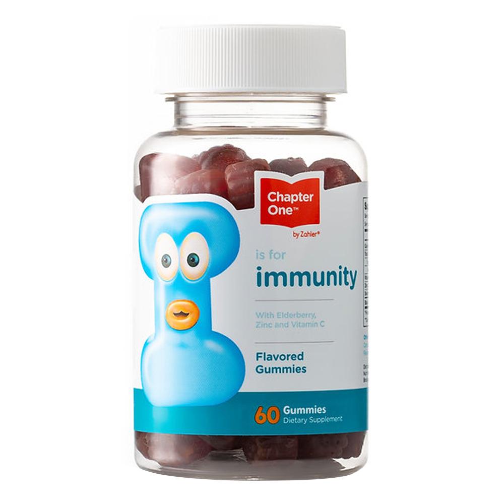 Chapter One - Is For Immunity With Eiderberry Zinc & Vitamin C - 60 Flavored Gummies 