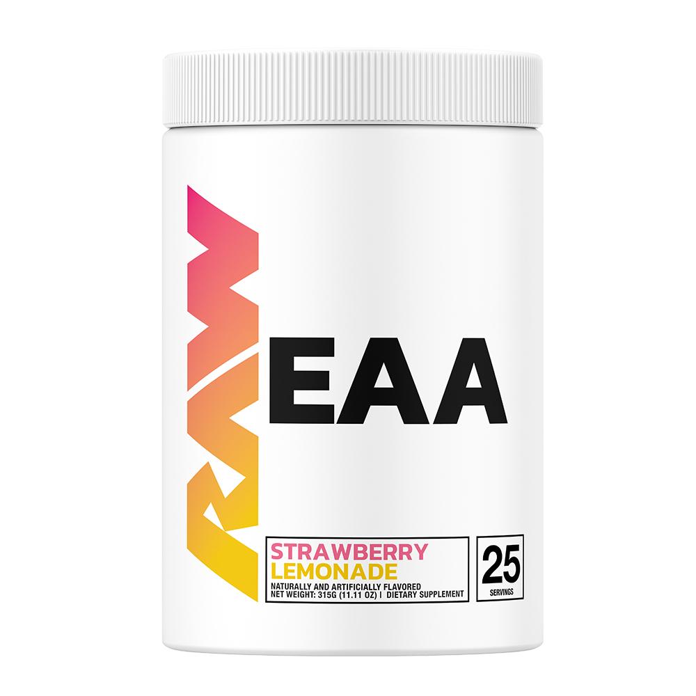 Raw Nutrition - Raw EAA - Strawberry Lemonade - 25 Servings