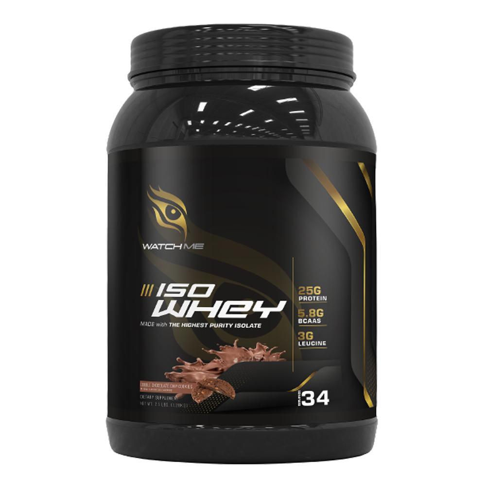 Watchme Supps - Iso Whey Protein - Double Chocolate Chip Cookies - 1 Kg