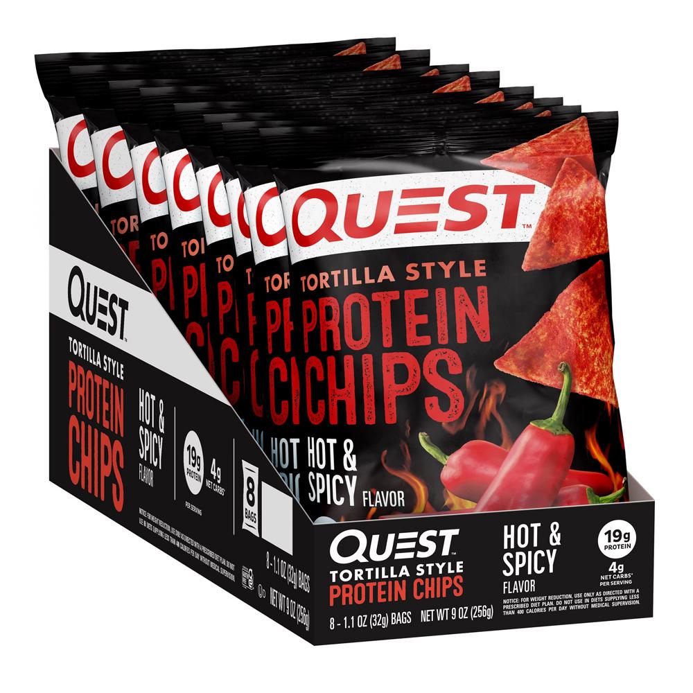 Quest Nutrition - Tortilla Style Protein Chips - Box of 8
