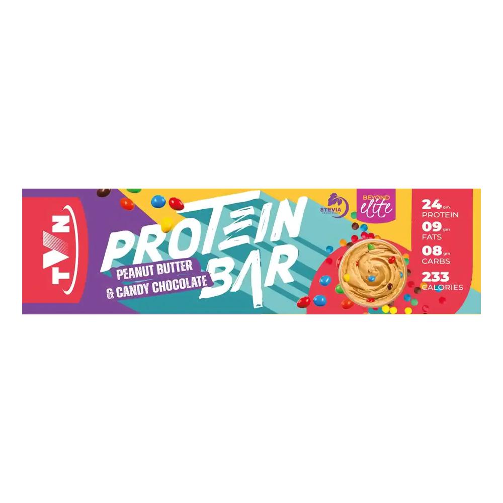 TVN - Isolate Protein Bar - Peanut Butter & candy Chocolate - 70 G