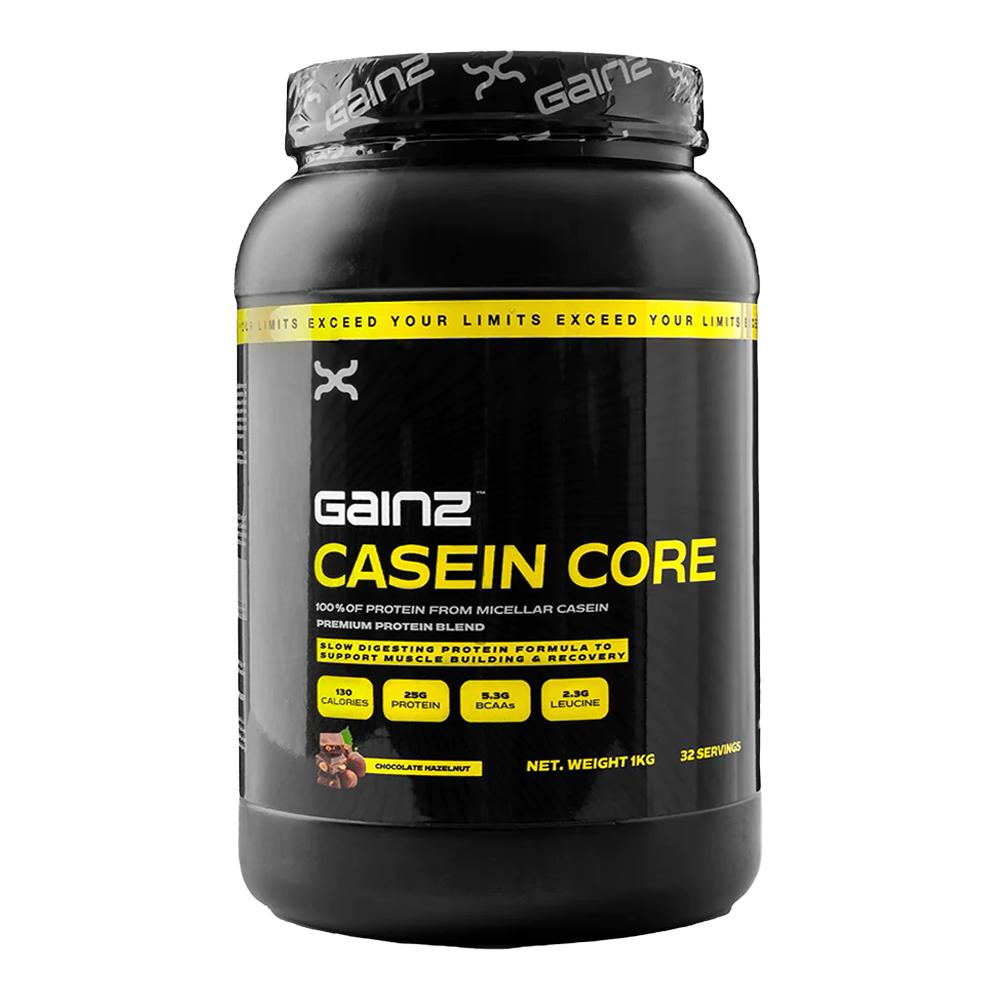 Gainz - Casein Core - Chocolate Hazelnut - 1 Kg