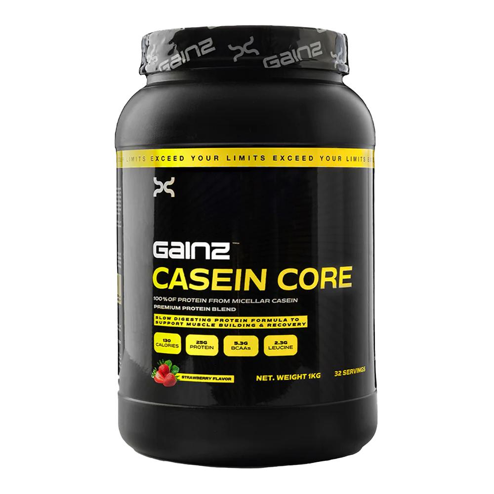 Gainz - Casein Core - Strawberry - 1 Kg