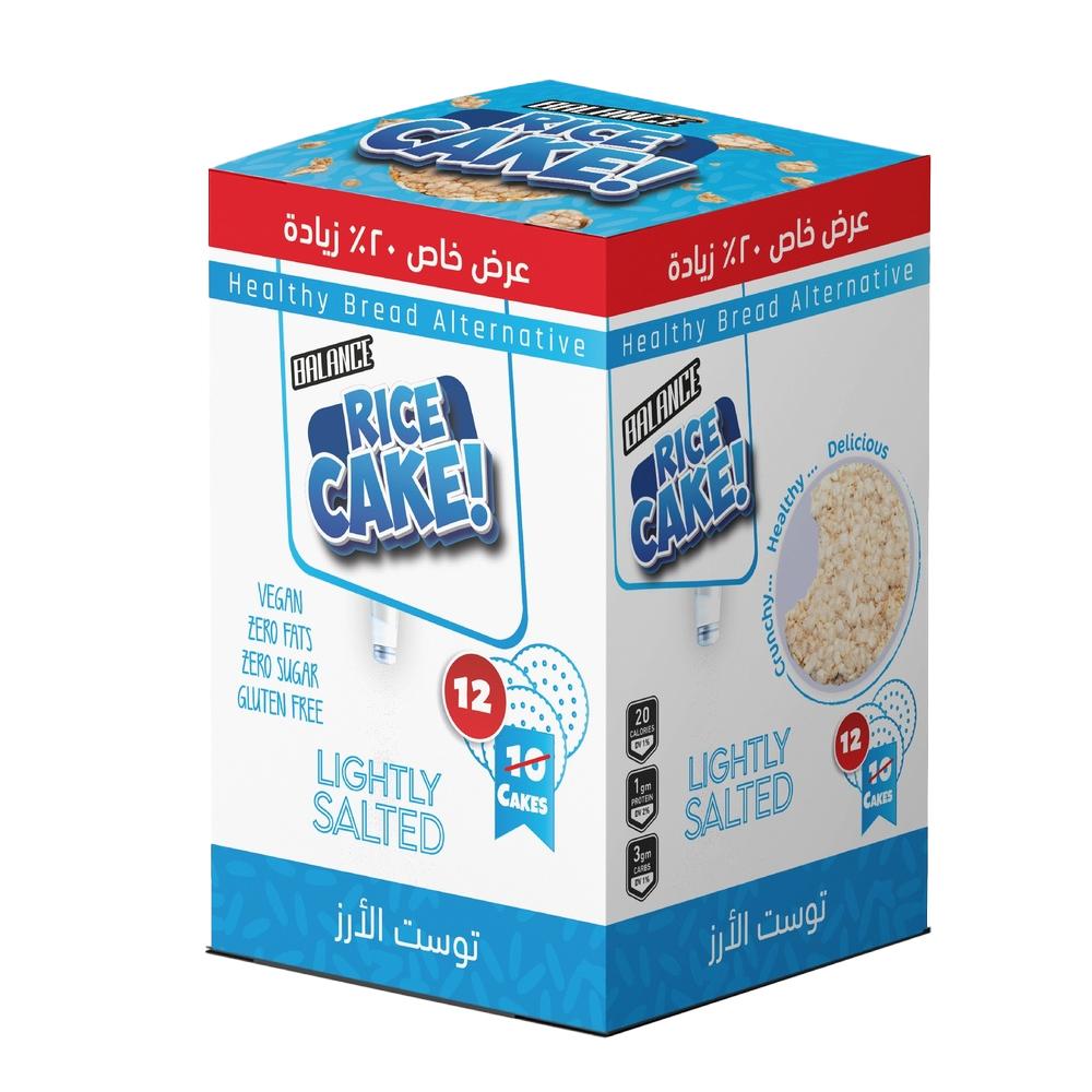 Balance - Rice Cakes Regular pack - Salted - Pack of 12