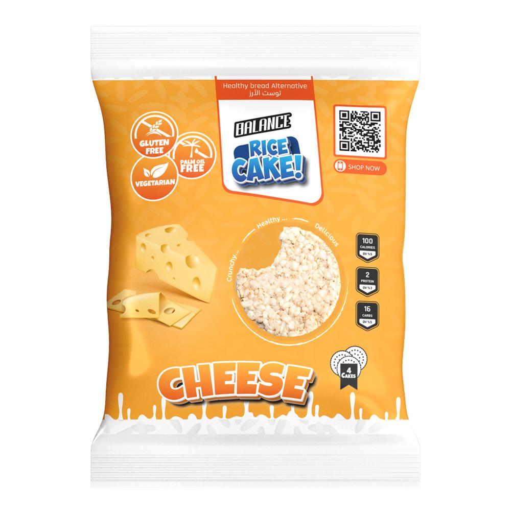 Balance - Rice Cakes - Cheese - Pack of 4