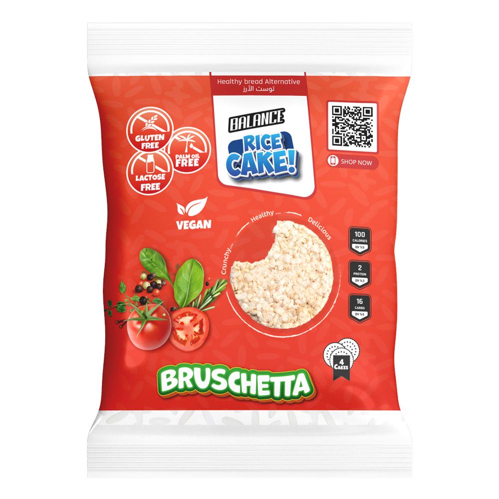 Balance - Rice Cakes - Bruschetta - Pack of 4