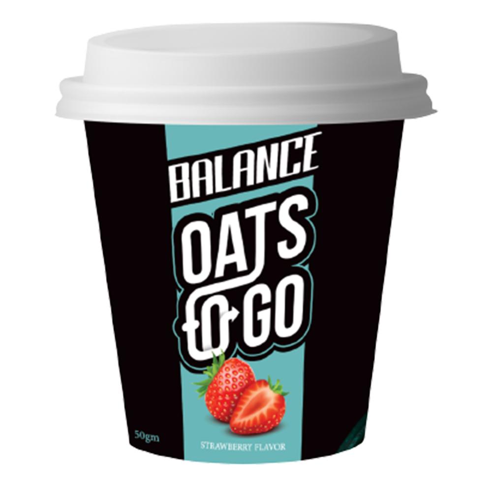 Balance - Oats to go - Strawberry - 50 g