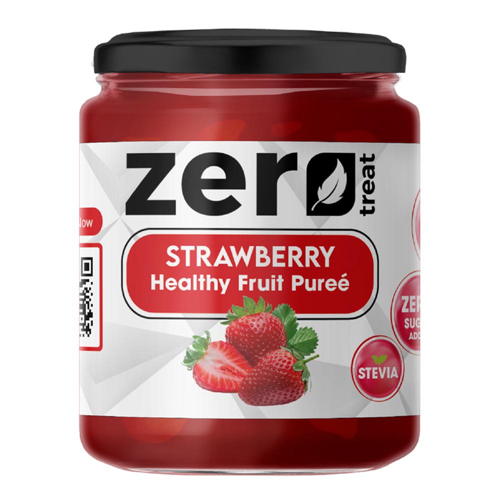 Zero Treat - Healthy Fruit puree - Strawberry - 180 g