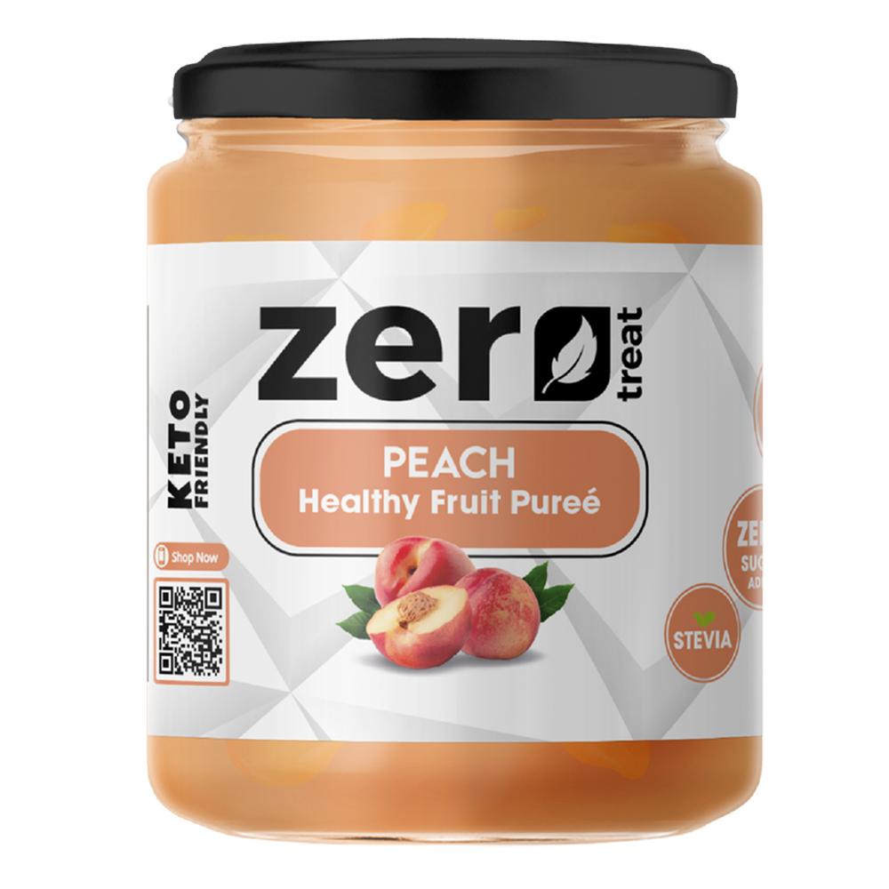 Zero Treat - Healthy Fruit puree - Peach - 180 g