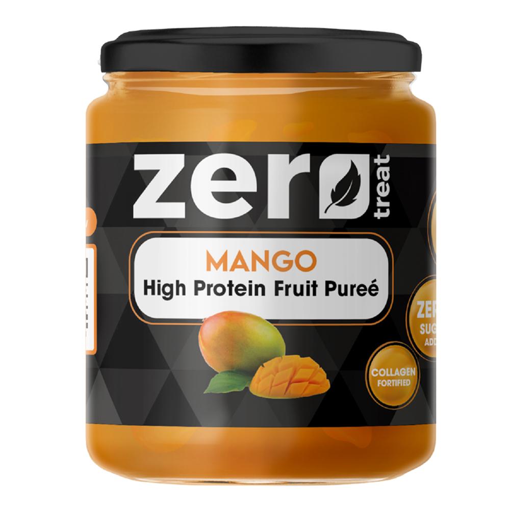 Zero Treat - High Protein Healthy Fruit puree - Mango - 180 g