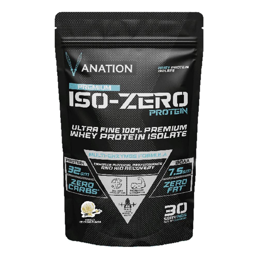 Vanation - ISO-ZERO Whey Protein Isolate - Vanilla Ice Cream - 30 Servings