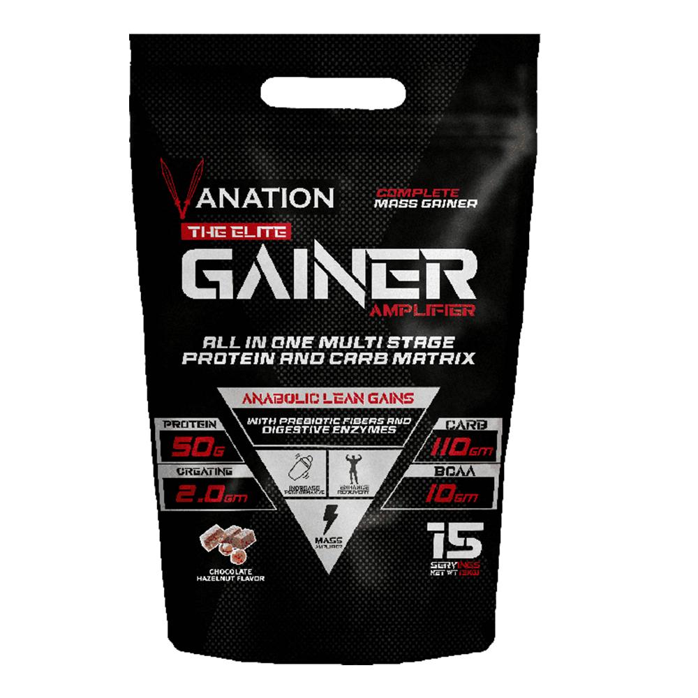 Vanation - Elite Mass Gainer - Chocolate & Hazelnut - 15 Servings