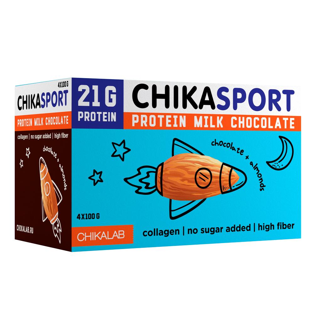 Chikalab - Sport Collogen Protein Chocolate - Box of 4
