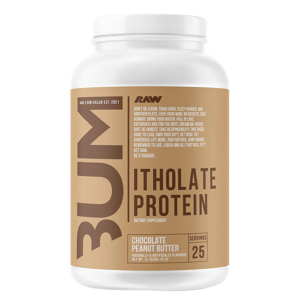 Raw Nutrition - CBUM Protein Itholate Whey Isolate Protein - Chocolate Peanut Butter - 25 Servings