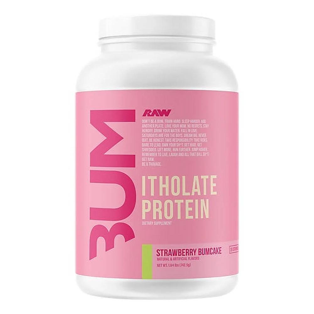 Raw Nutrition - CBUM Protein Itholate Whey Isolate Protein - Strawberry Bumcake - 25 Servings