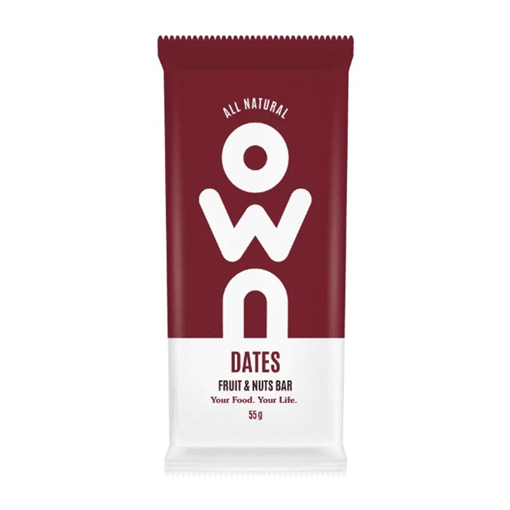 OWN Snacks - Bar - Date & Nuts - 55 Grams