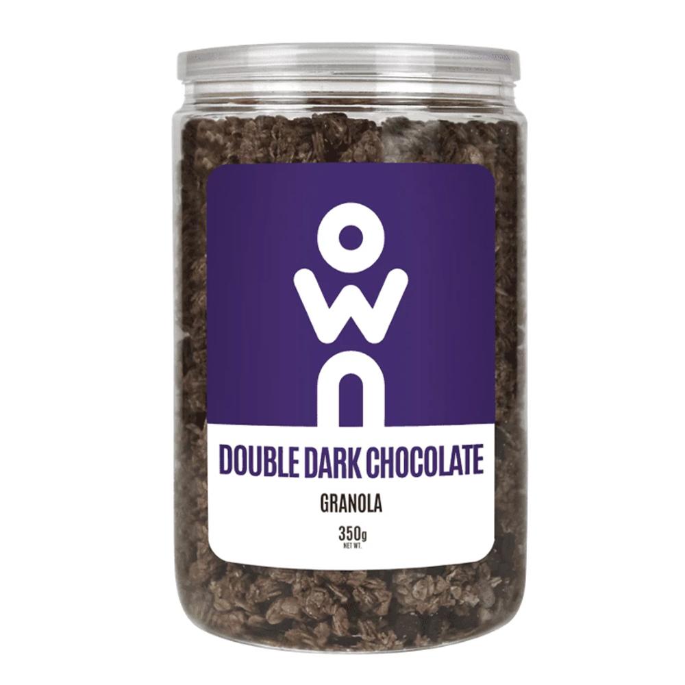 OWN Snacks - Granola - Double Dark Cocolate - 350 Grams